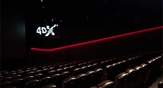 4DX zaal gerealiseerd bij Pathé Arena in Amsterdam